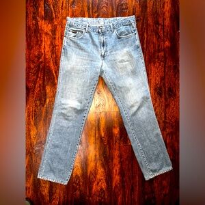 Vintage Wrangler Texas 34x34 Men's Jeans Medium Blue Wash